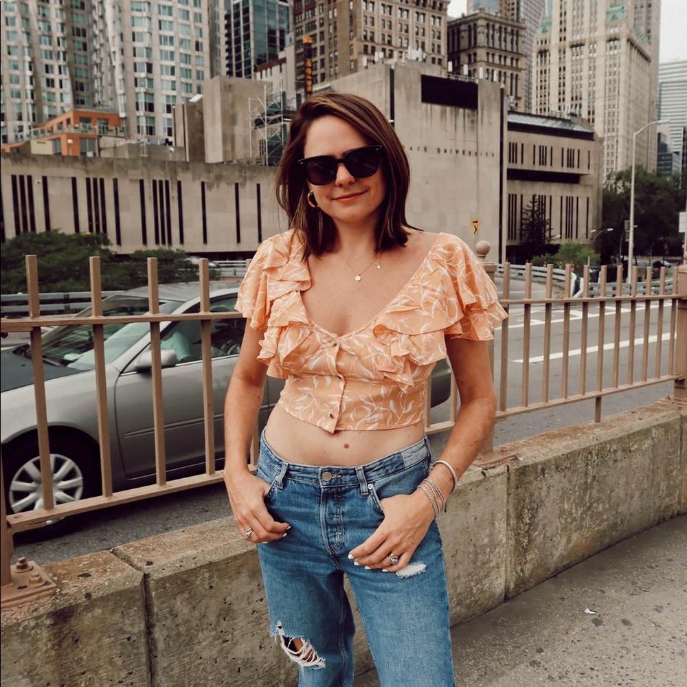 REVOLVE CROP TOP